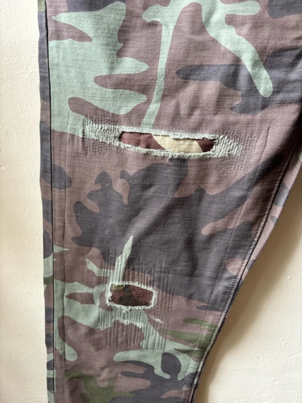 Levi’s Premium Camouflage 5 Pocket Hi-Ball Jeans EXC Size 34